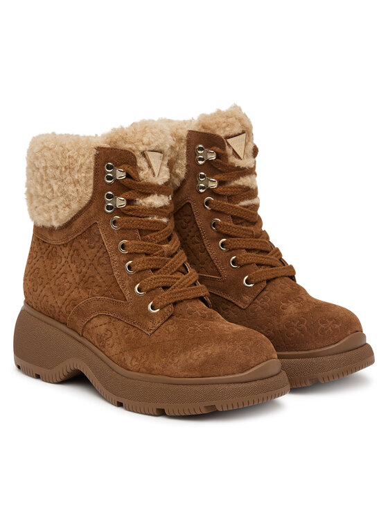 Guess Bakancs Guess FLFVIK SUE10 Barna