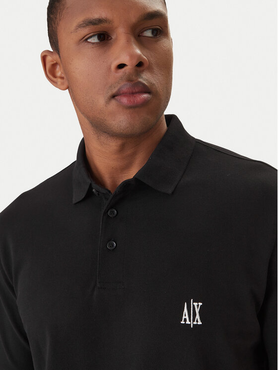 Armani Exchange Armani Exchange Polo XM000367 AF13022 UC001 Negro Regular Fit