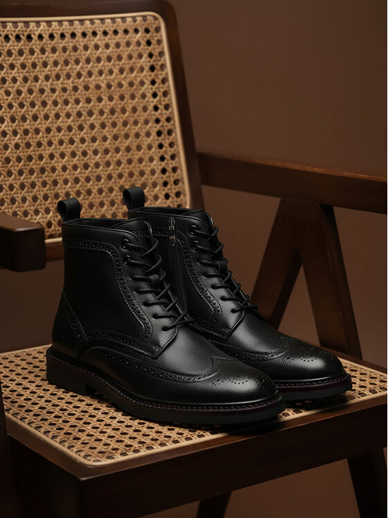 GINO ROSSI Черевики GINO ROSSI EO-Y51-451-AB102 Чорний