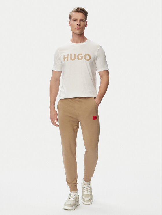 HUGO HUGO Camiseta Dulivio 50467556 Blanco Regular Fit