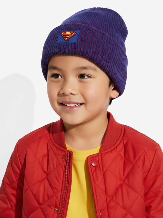 Superman Шапкa Superman CEO-ACCCS-AW25-229WBSUM Голубий