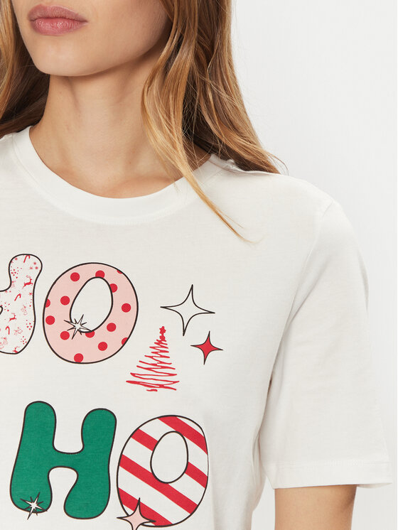 ONLY ONLY T-Shirt Rosie 15332339 Λευκό Regular Fit
