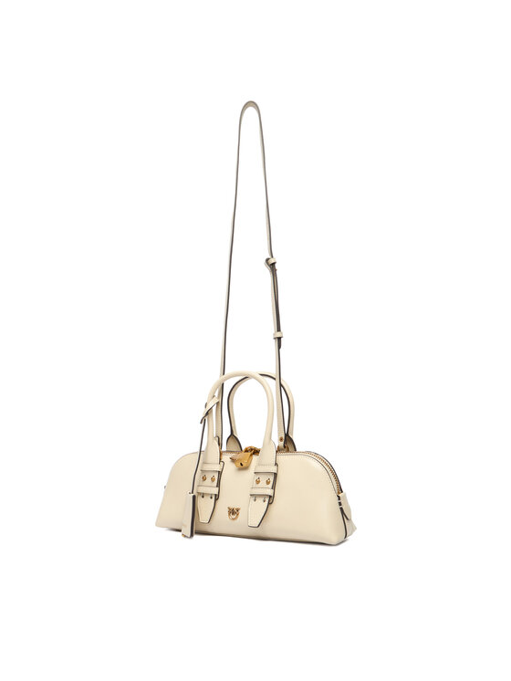 PINKO Soma PINKO Bowling Bag Baguette AI 25-26 105334 A2VW Écru