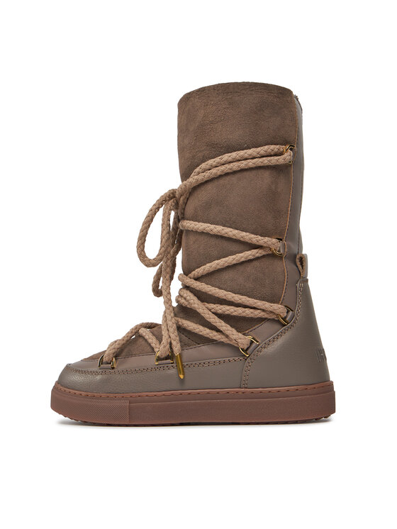 Inuikii Апрески Inuikii Classic High Laced 75107-096 Кафяв