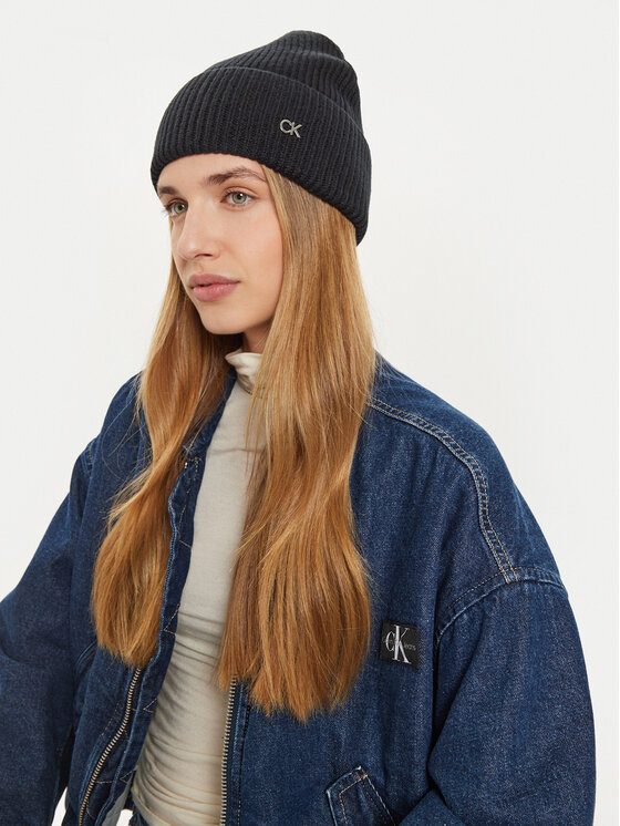 Calvin Klein Kepurė Calvin Klein K60K612592 Juoda