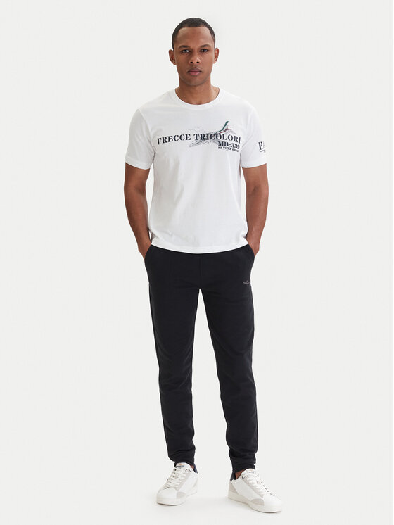 Aeronautica Militare Aeronautica Militare Camiseta 261TS2541UJ00727 Blanco Regular Fit