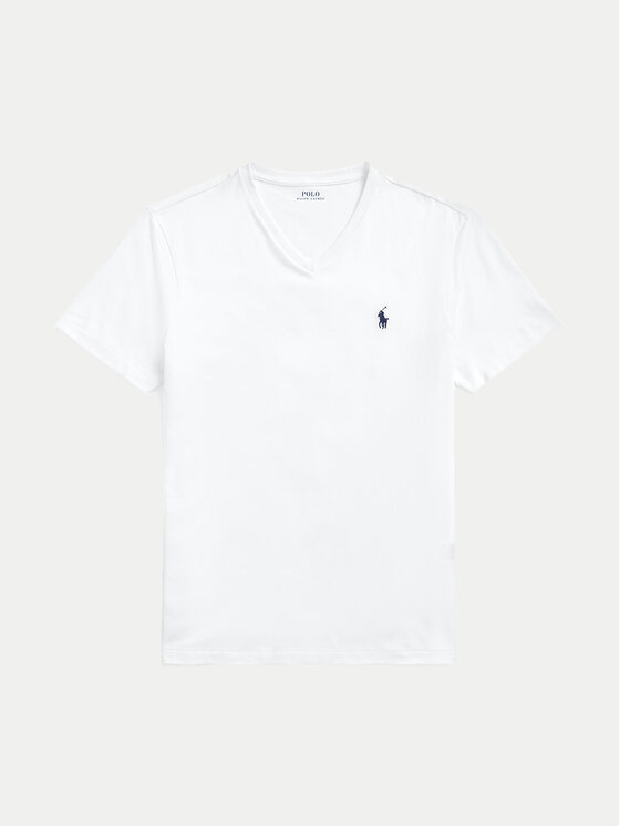 Polo Ralph Lauren Polo Ralph Lauren Футболка 710671453008 Білий Custom Slim Fit