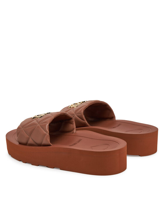 LOVE MOSCHINO Шльопанці LOVE MOSCHINO JA28014I1MIE0201 Коричневий