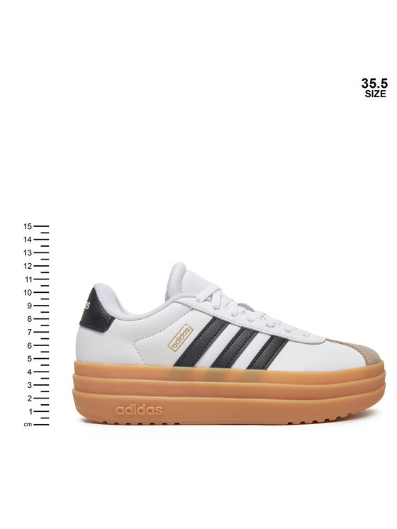 adidas Sneakersy adidas VL Court Bold Lifestyle JP5074 Biela