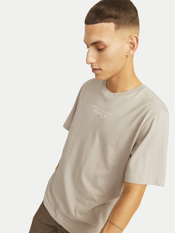 Jack & Jones Jack & Jones Camiseta Archie 12217167 Beis Regular Fit