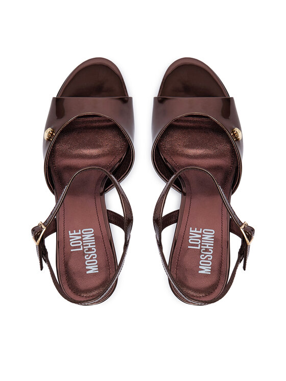 LOVE MOSCHINO Sandály LOVE MOSCHINO JA16107G0OJE0203 Černá