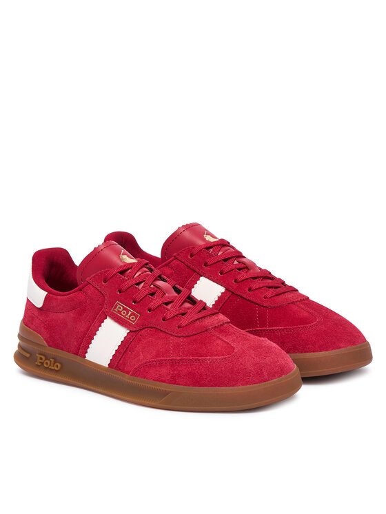 Polo Ralph Lauren Сникърси Polo Ralph Lauren 804956688013 Червен
