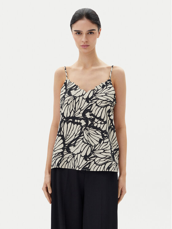 JDY JDY Top Troya 15347220 Bež Regular Fit