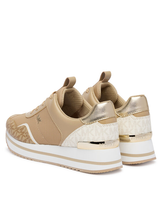 MICHAEL Michael Kors Снікерcи MICHAEL Michael Kors Raina 43T6RNFS1D Бежевий