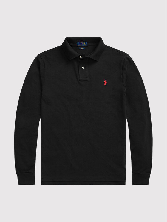 Polo Ralph Lauren Polo Ralph Lauren Поло 710681126037 Чорний Slim Fit