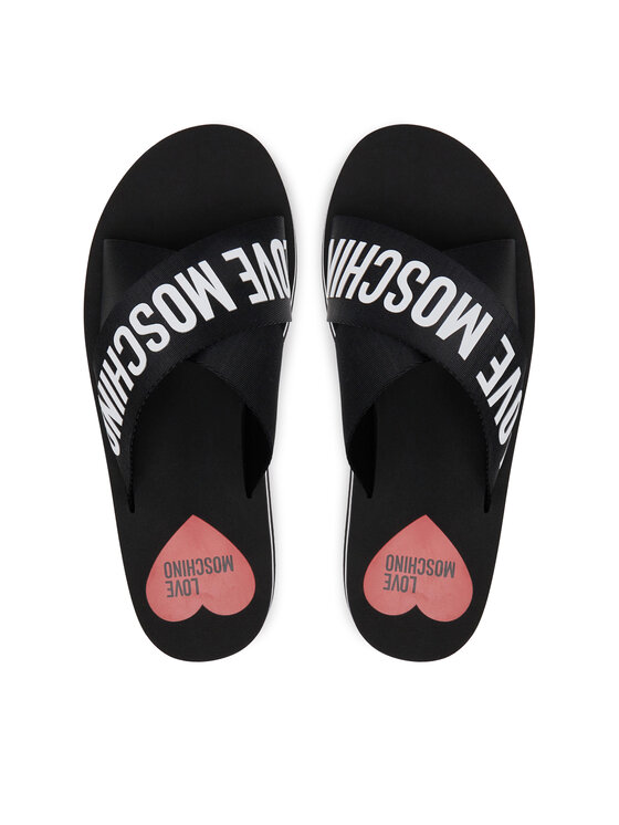 LOVE MOSCHINO Шльопанці LOVE MOSCHINO JA28324G0MIX3000 Чорний