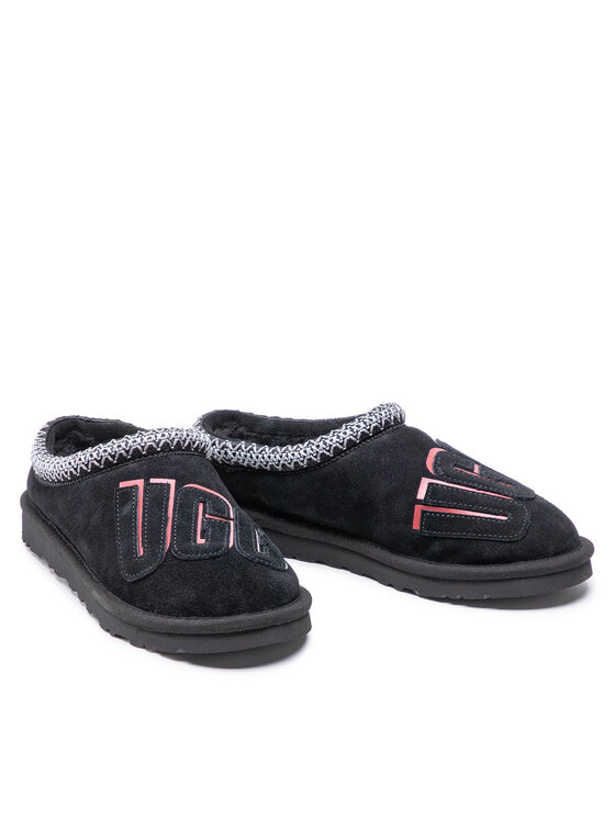Ugg Pantofole Ugg M Tasman Graphic Shadow 1129140 Nero