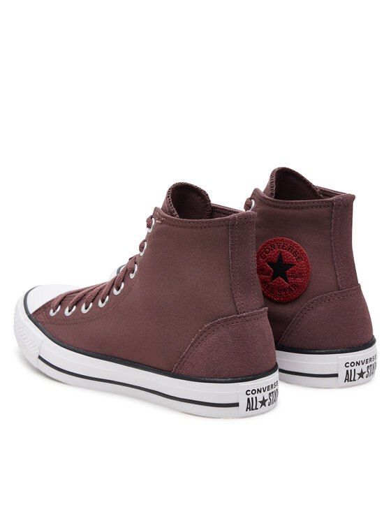 Converse Кеди Converse Chuck Taylor All Star Polyester & Suede A12710C Бордовий
