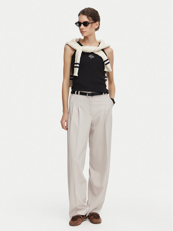 Beverly Hills Polo Club Beverly Hills Polo Club Top P-SS26W-TK550000 Negro Regular Fit