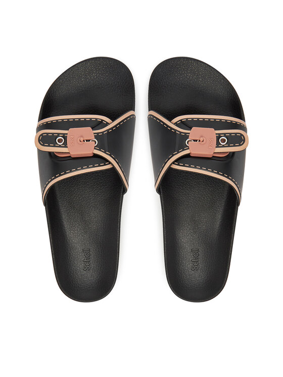 Scholl Шльопанці Scholl Pescura Moon F31184 Чорний
