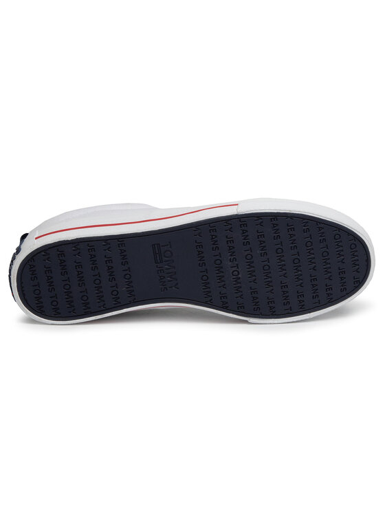 Tommy Jeans Tenisky Tommy Jeans Classic Low Tommy Jeans Sneaker EM0EM00405 Biela