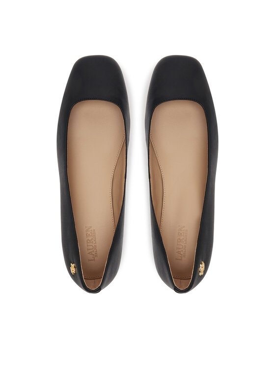 LAUREN RALPH LAUREN Балеринки LAUREN RALPH LAUREN Emellie 802970534001 Черен