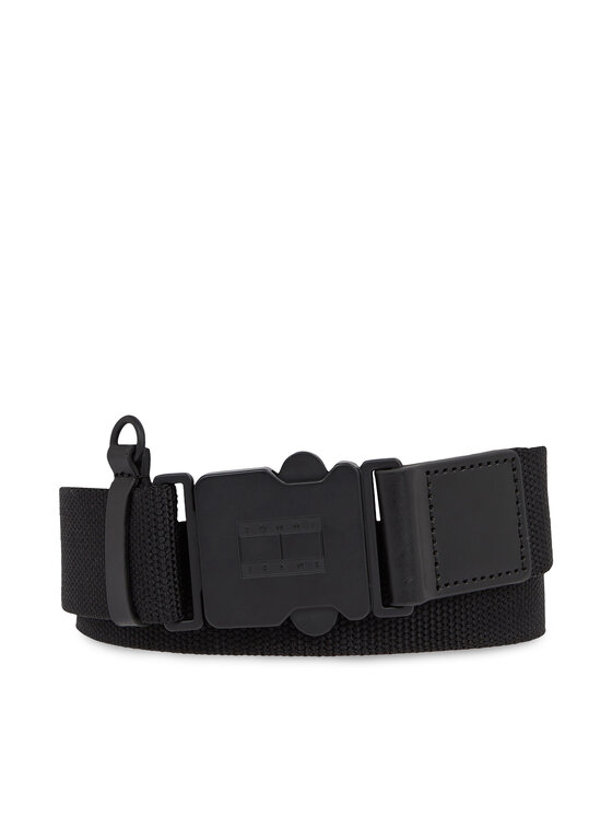 Tommy Jeans Vīriešu josta Tommy Jeans Tjm Item Belt AM0AM11667 Melns
