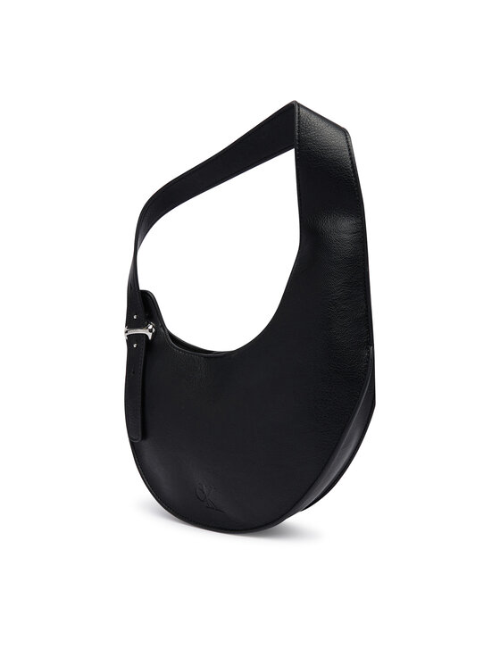 Calvin Klein Kabelka Calvin Klein Asym Buckle Shoulder Bag LV04F3872G Černá