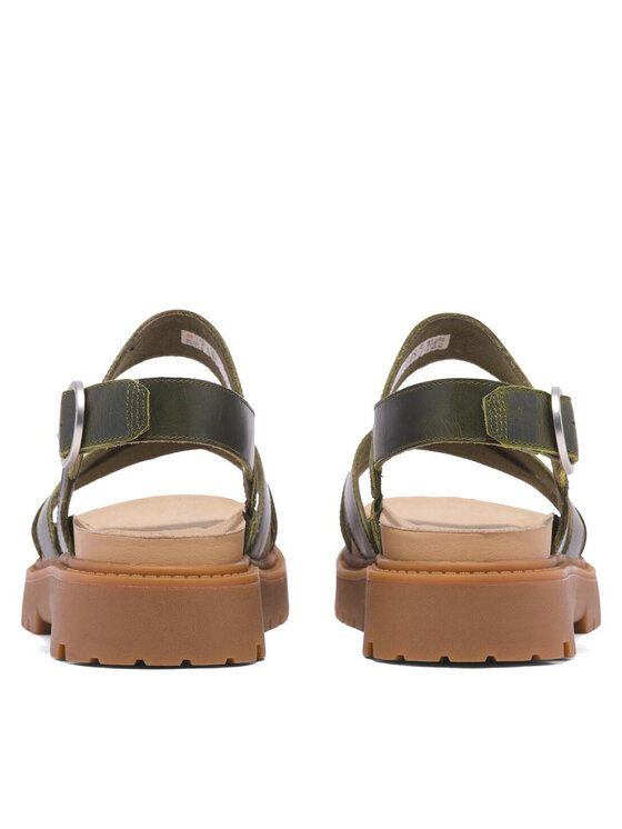 Timberland Sandály Timberland Clairemont Way Cross Strap Sandal TB0A2KZ5EEQ1 Khaki