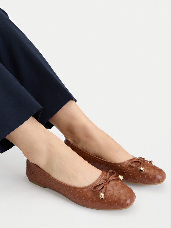 JENNY Балетки JENNY CEO-WSS21735-02 Коричневий