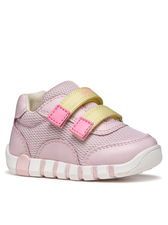 Geox Sneakersy Geox B Iupidoo Girl B3558A 01454 CE82M M Różowy