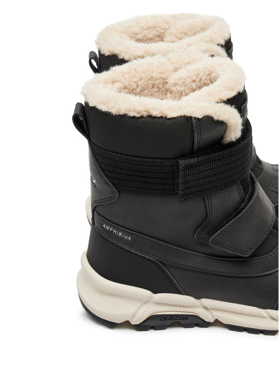 Geox Cizme de zăpadă Geox J Flexyper Plus Boy J46LCF 0MEFU C9999 S Negru
