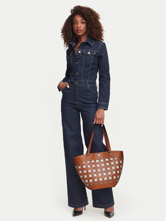 Guess Torebka Guess Frankie HWWG97 36220 Brązowy