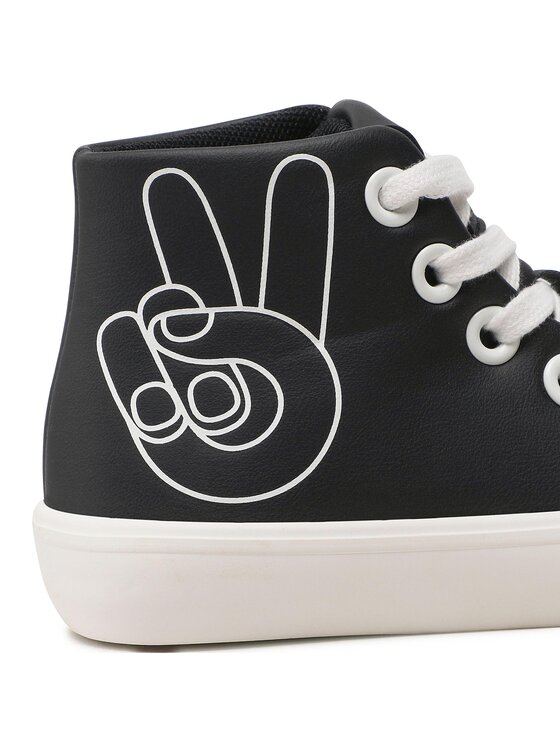 Reima Кеди Reima Peace High-Top 5400092A Чорний