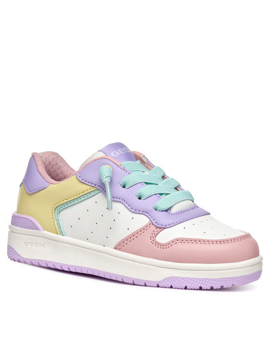 Geox Snīkeri Geox J Washiba J36HXD 054FU C8R2M S Rozā