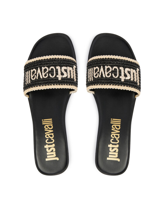 Just Cavalli Шльопанці Just Cavalli 80RA3S80 ZSE60 Чорний