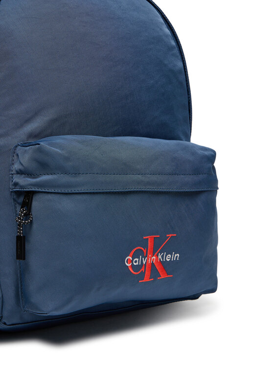 Calvin Klein Ruksak Calvin Klein Bold Round Backpack LV04D3114G Tamnoplava