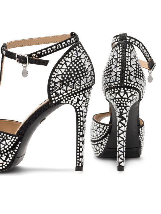 Nine West Sandale Nine West NISA SY015-1NW Crna