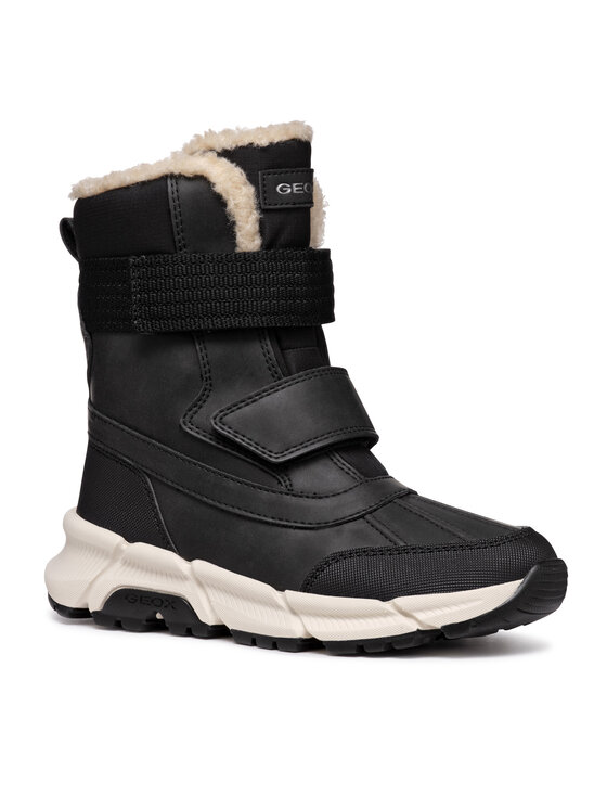 Geox Cizme de zăpadă Geox J Flexyper Plus Boy J46LCF 0MEFU C9999 M Negru