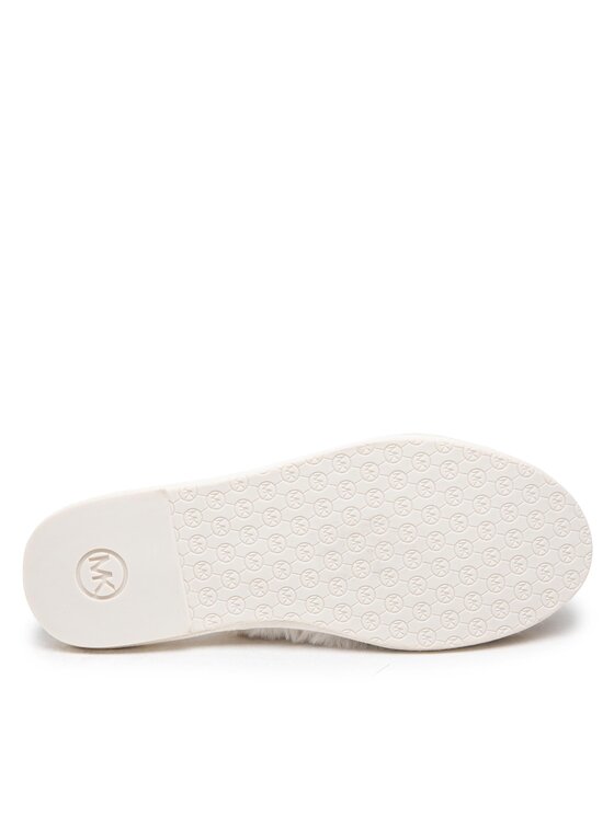 MICHAEL Michael Kors Pantofole MICHAEL Michael Kors Frieda Slipper 40F2FRFA1D Bianco