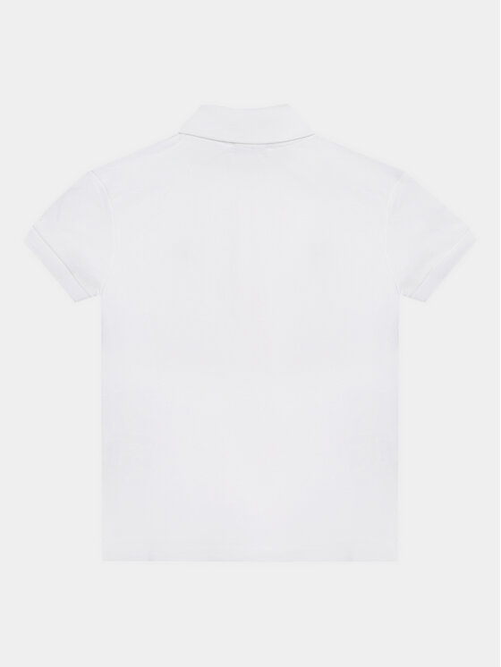 United Colors Of Benetton United Colors Of Benetton Polo majica 3089G3008 Bela Regular Fit