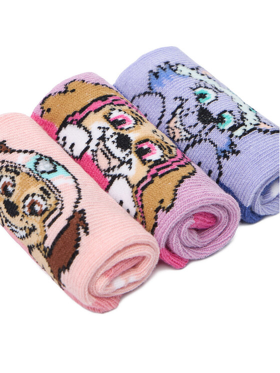 Paw Patrol Șosete lungi Paw Patrol CEO-ACCCS-AW25-331PAW(3-PACK) Colorat