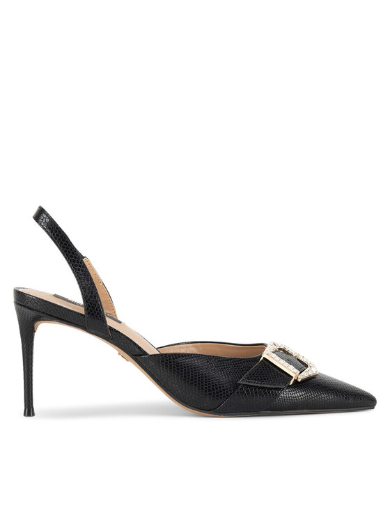 Nine West Pantofi cu toc subțire Nine West SJ1489-6 Negru