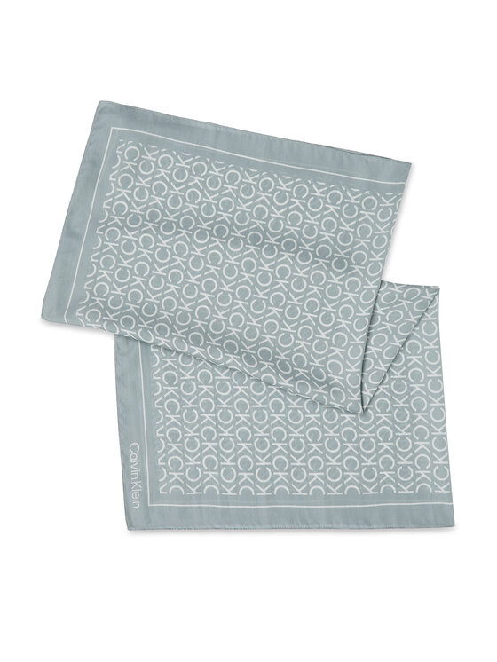 Calvin Klein Šál/Šatka Calvin Klein Silk K60K611413 Sivá