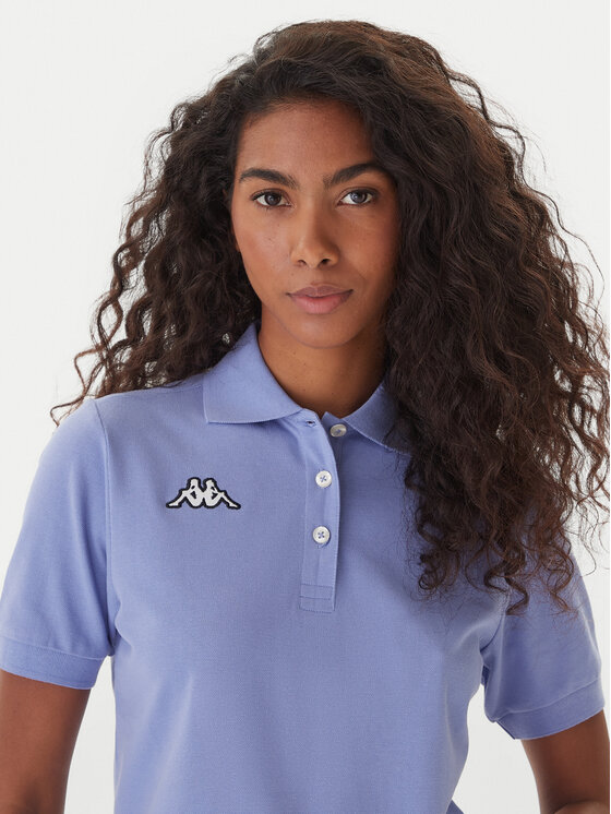 Kappa Kappa Polo Logo Sharas Wss 302B3C0 Violeta Regular Fit