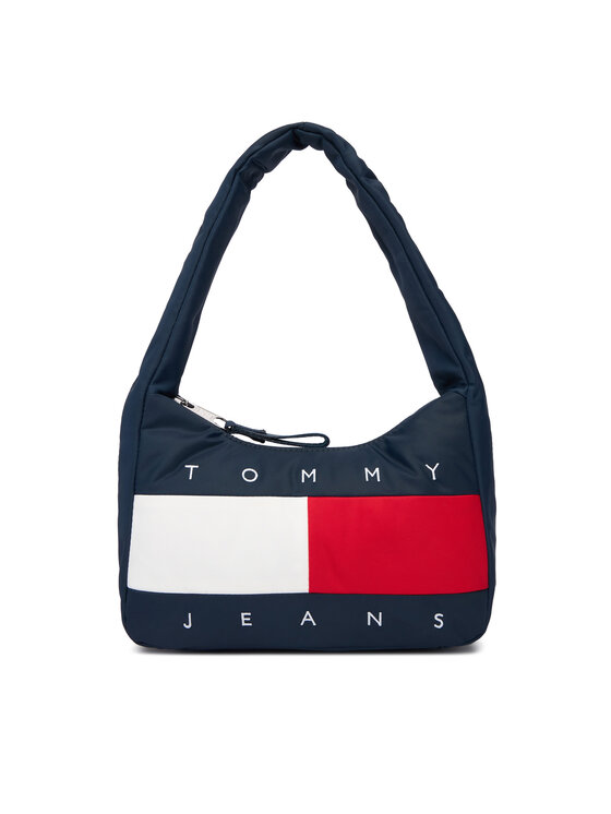 Tommy Jeans Borsetta Tommy Jeans Tjw Archive Shoulder Bag AW0AW18074 Blu scuro