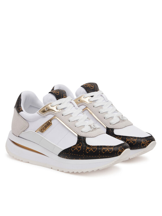 Guess Sneakersy Guess FLPEG3 FAL12 Bílá