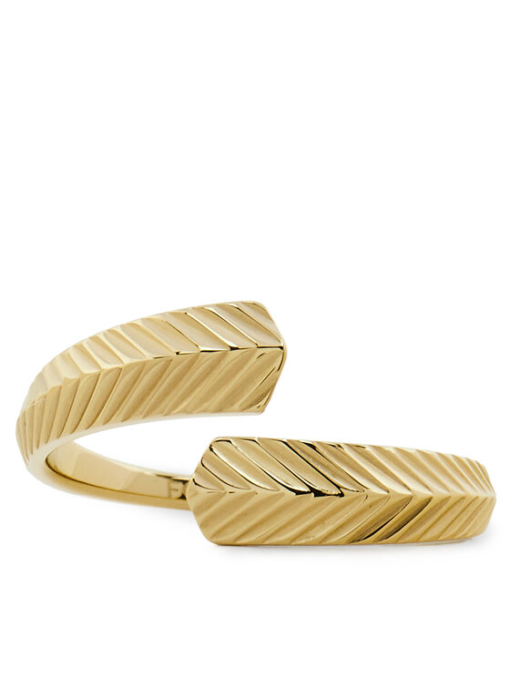 Fossil Prsteň Fossil JF04536710 Zlatá