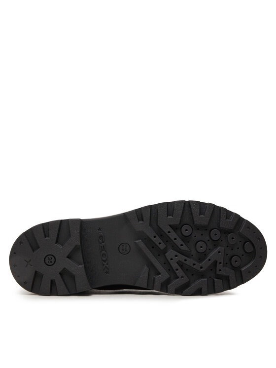 Geox Zimski škornji Geox Jr Casey J9420G 0BCEW C9B8W S Črna