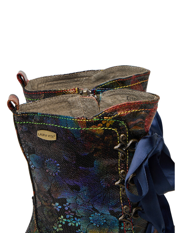 Laura Vita Členková obuv Laura Vita Kateo 07 Čierna